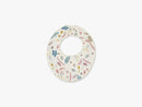 Bib - Teething Muslin, Pressed Leave Rose
