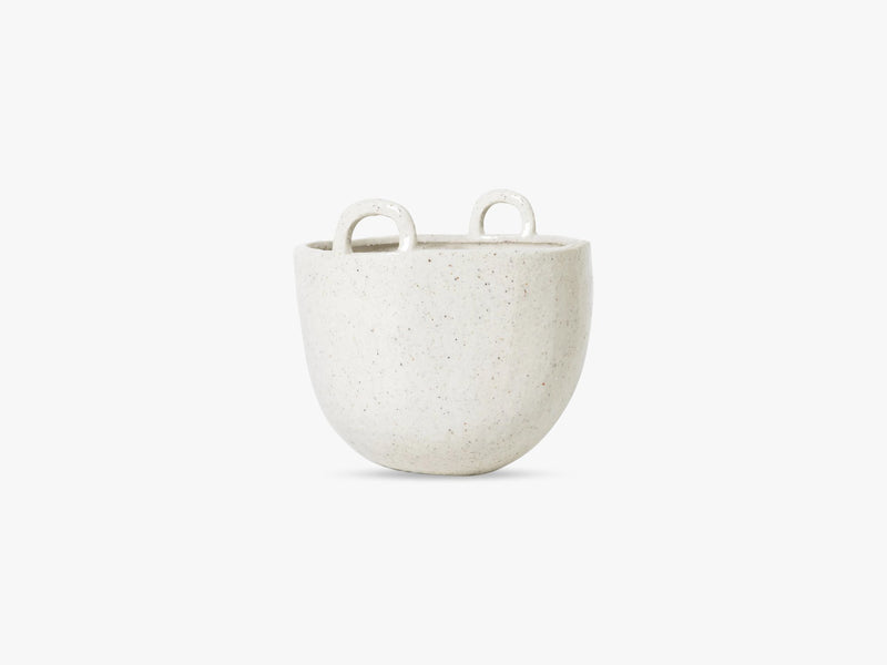 Speckle Pot, Off-White