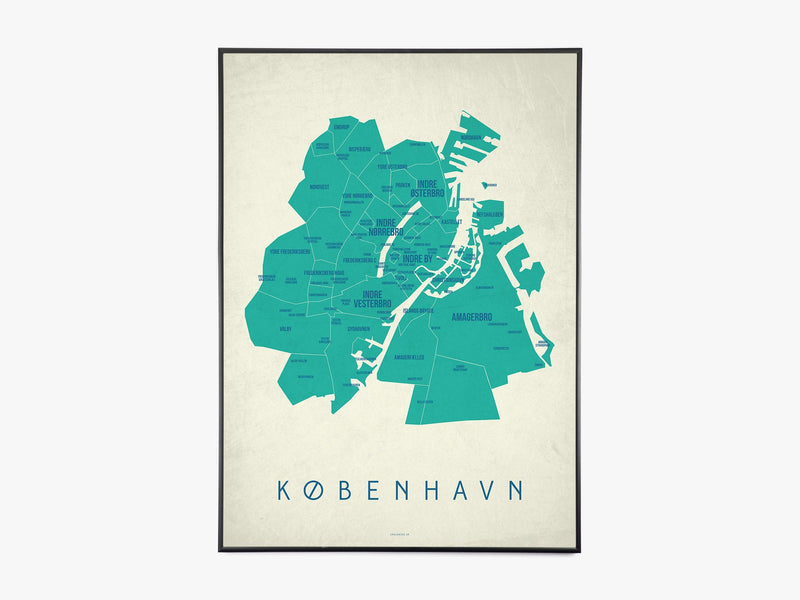 København Map - Dag