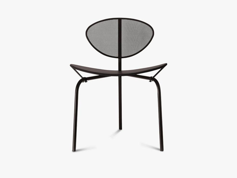 Nagasaki Dining Chair - Midnight Black, Midnight Black top