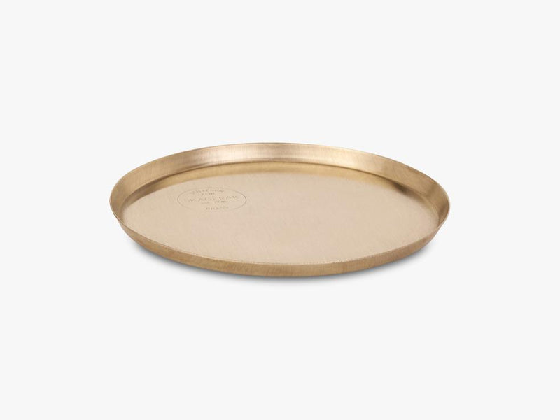 Edge Brass Plate, Ø18 cm