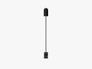 Luceo Floor lamp, Black/Clear