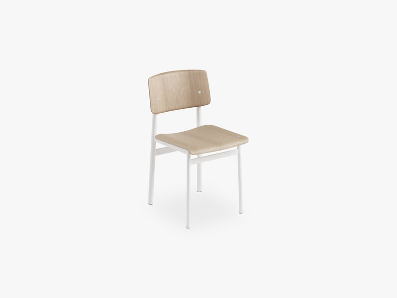 Loft Chair, White/Oak