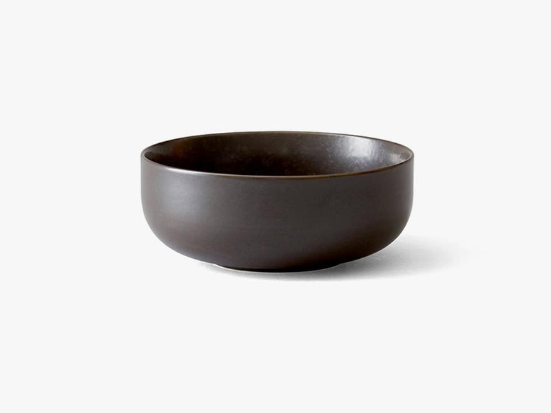 New Norm Bowl, Ø13,5 cm, Dark Glazed