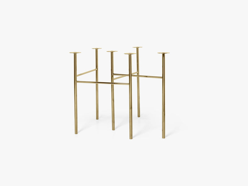 Mingle Table Legs W68, Brass