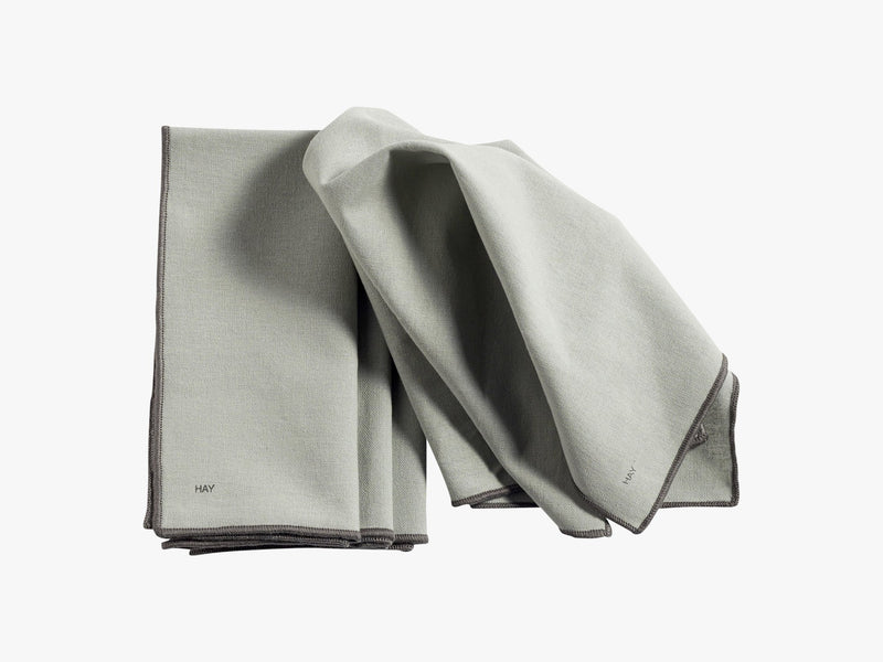 Contour Napkin - 4 pcs, Grey