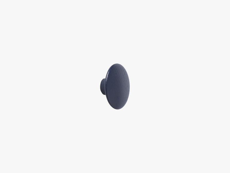 The Dots Coat Hooks / X-Small, Midnight Blue