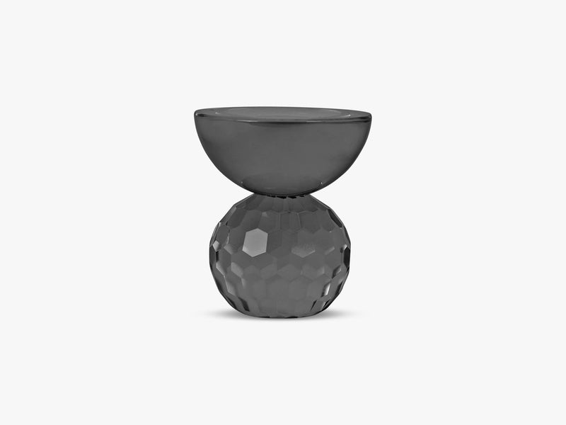 Shadow Square Candle holder, Grey