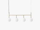 TR Bulb Suspension Frame Brushed Brass, Shiny Bulb
