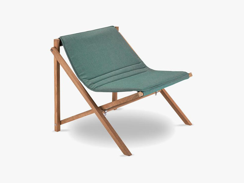 Aito Lounge Chair, Teak/Olive Green