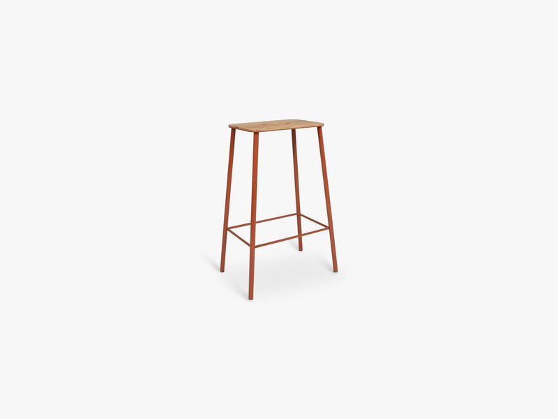 Adam Stool - Nyboder H65, Oak / Warm Russet