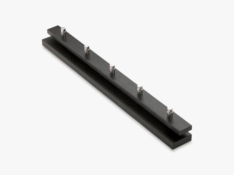 Cutter Coat Rack 72, Black Oak