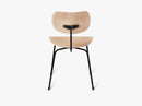 SE68, Beech seat and back with Black base
