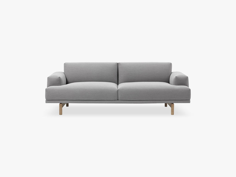 Compose Sofa / 2-Seater, Steelcut Trio 133