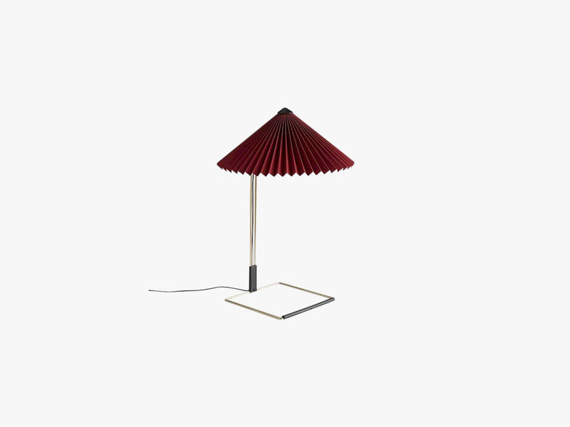 Matin Table Lamp Large, Oxide Red