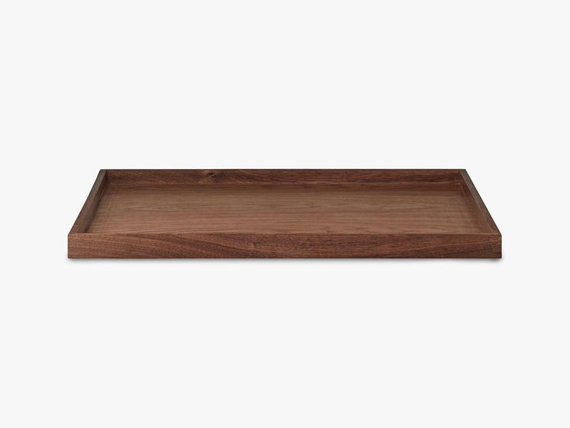 UNITY wooden tray walnut, large