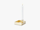 Edge Candle holder Brass