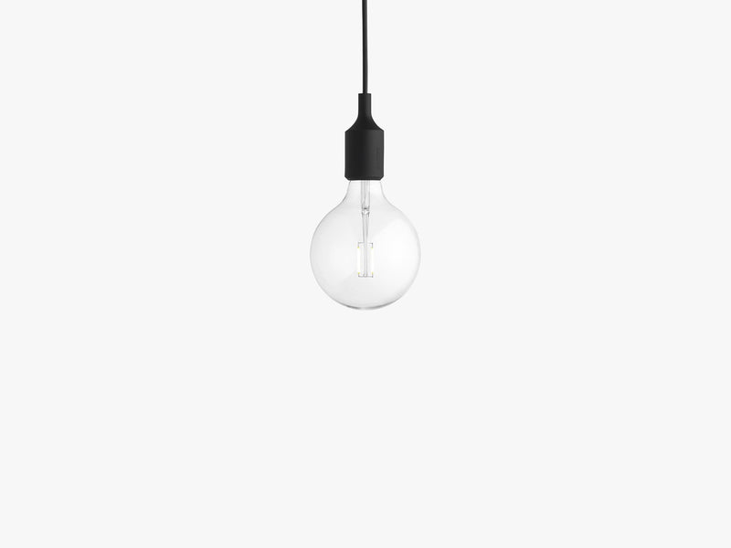 E27 Pendant Lamp, Black