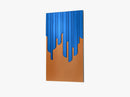 Drip Blue/Brown