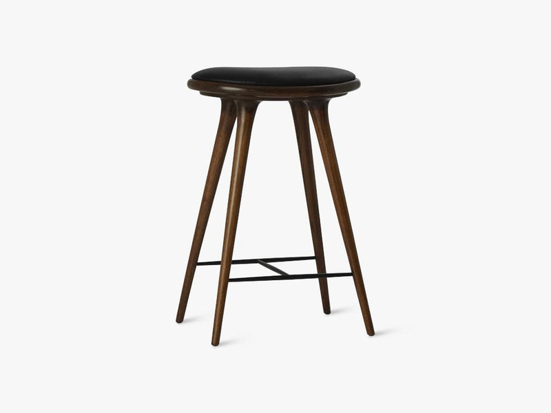 High Stool H69, Dark Stained Oak