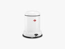 Baseboy pedalspand 8 liter, hvid