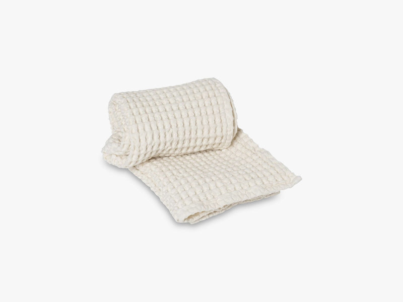 Organic Hand Towel, Off-White