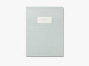 Large notebook, check light blue