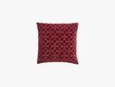 Cushion cover, burgundy velvet