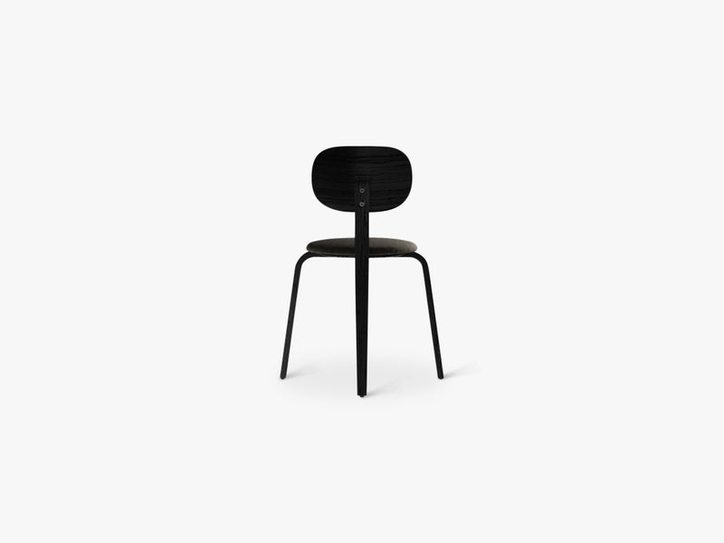 Afteroom Plywood Chair, Black Ash/Black Ash/Moss 014