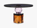 Savannah Tray, Black/Rose/Clear/Amber