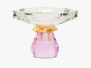 Madison Bowl, Clear/Yellow/Rose