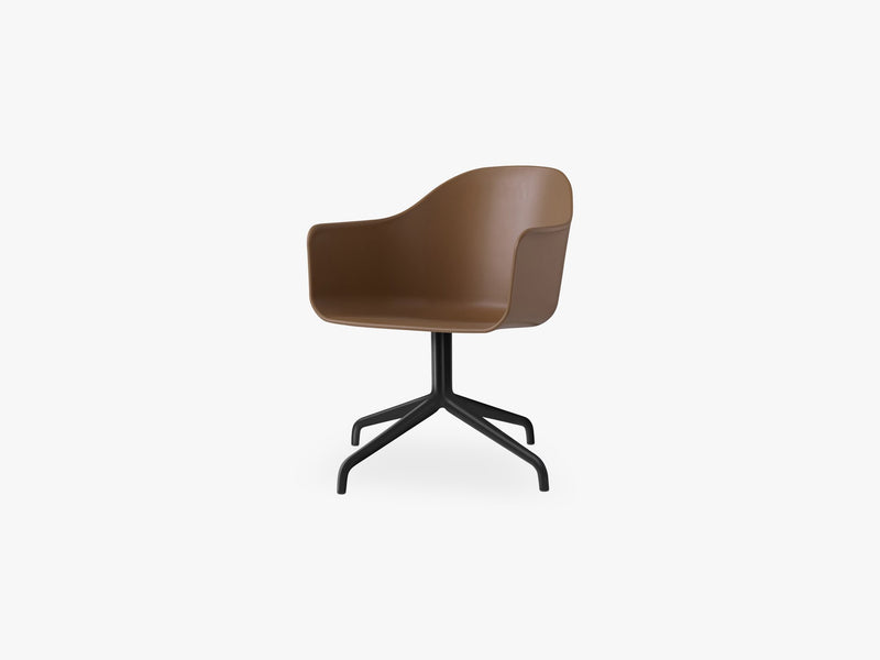 Harbour Chair, Black Swivel/Khaki Shell