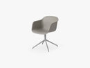 Fiber Armchair - Swivel Base WO Return - Normal Shell, Grey/Grey