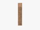 Scoreboard vertical, Natural bamboo, painted pegs