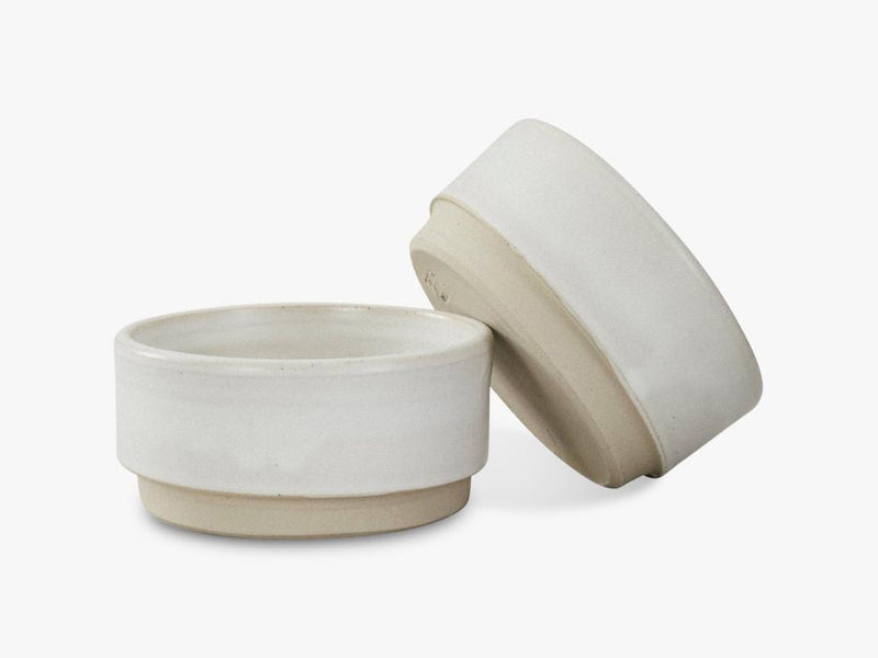 Otto Bowl White Medium, Set Of 2