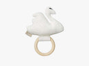 Rattle - Swan, Off-White
