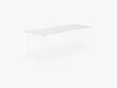 Y! Dining Table Laminate, White top