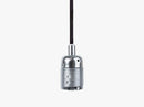 Frama E27 Pendant, Stål/Sort