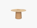 Sintra Dining Table Ø135, Yellow Limestone