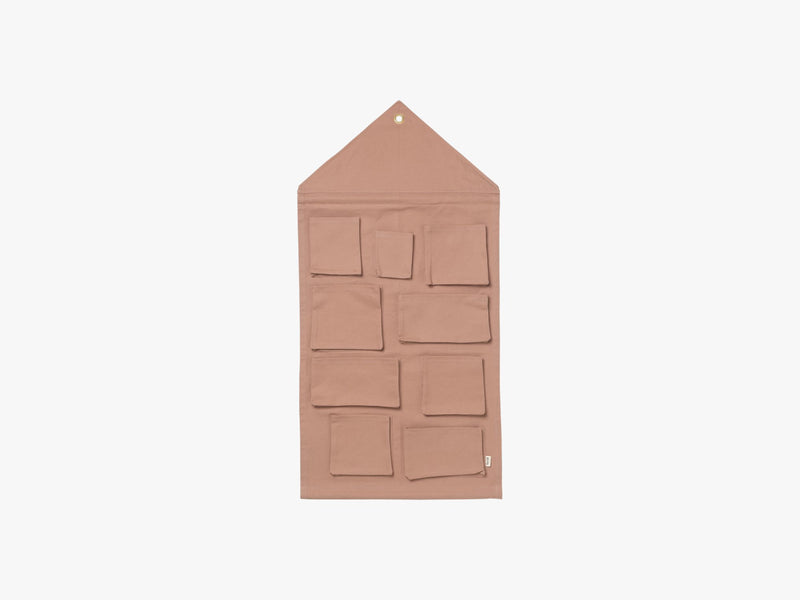 House Wall Storage, Dusty Rose