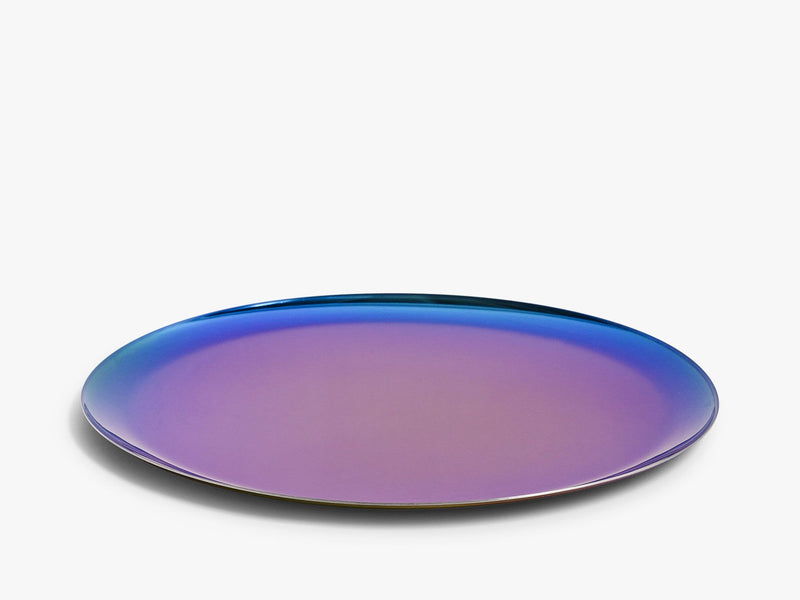 Serving Tray - Rainbow finish