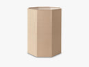 Lampshade large, light brass