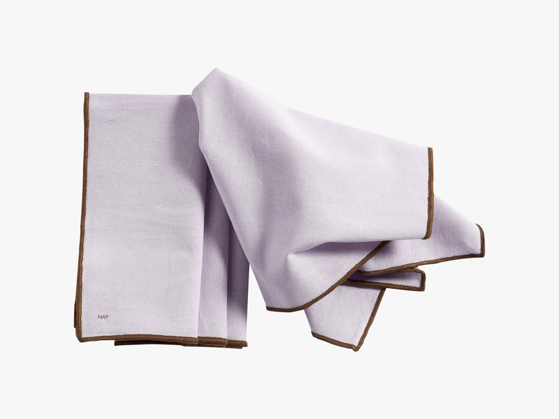 Contour Napkin - 4 pcs, Lavender