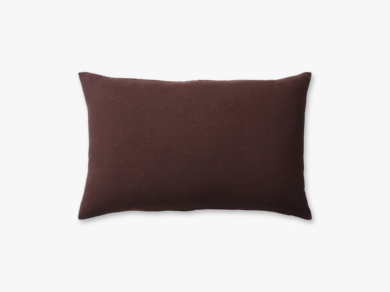 Collect Cushion SC30 - 50x80, Burgundy/Linen