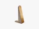 Reflect Bookend, Oak/Brass