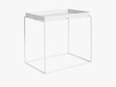 Tray Table Side, Hvid