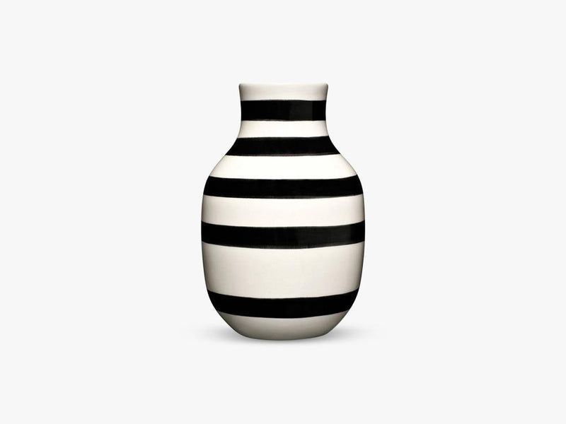 Omaggio vase Ø85mm, Sort