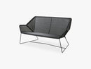 Breeze 2-Pers Loungesofa, Black