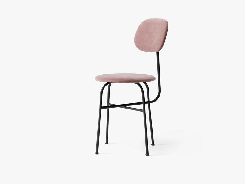 Afteroom Dining Chair Plus, Black/Dusty Rose