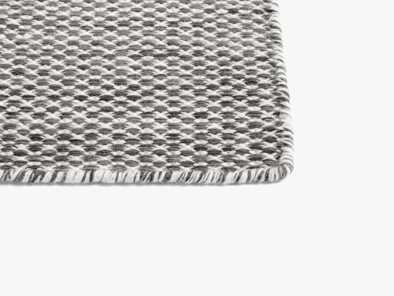 Moire Kelim, Grey/Brown